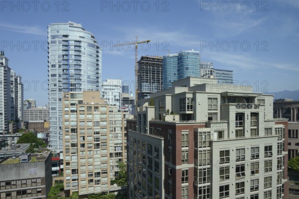 High-rise buildings, Vancouver, British Columbia, Canada
