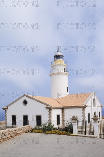 Far de Capdepera lighthouse, Punta de Capdepera, Cala Rajada, Majorca, Balearic Islands, Spain