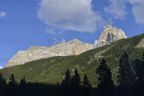 Cathedral Mountain and Cathedral Crags, Yoho National Park, British Columbia, Canada