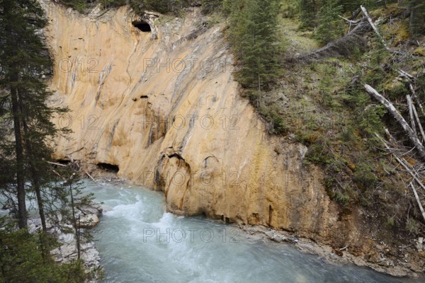 Johnston Canyon, Johnston Creek, Banff National Park, Alberta, Canada