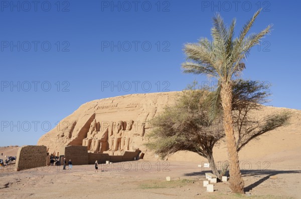 Great Temple of Ramses II, Temple of Abu Simbel, Nubia, Egypt