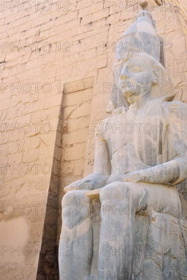 Statue of Ramses II, Luxor Temple, Luxor, Egypt