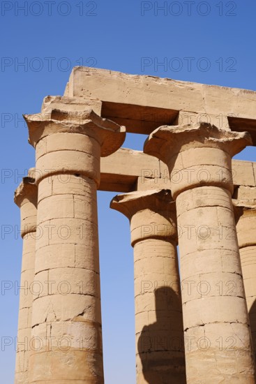 Colonnade, Luxor Temple, Luxor, Egypt