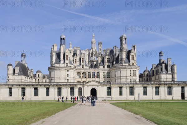 Chambord Castle, Loir-et-Cher department, Centre region, France