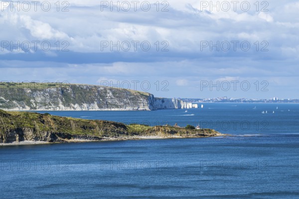 View from Durlston Castle, Swanage, Dorset, England, United Kingdom