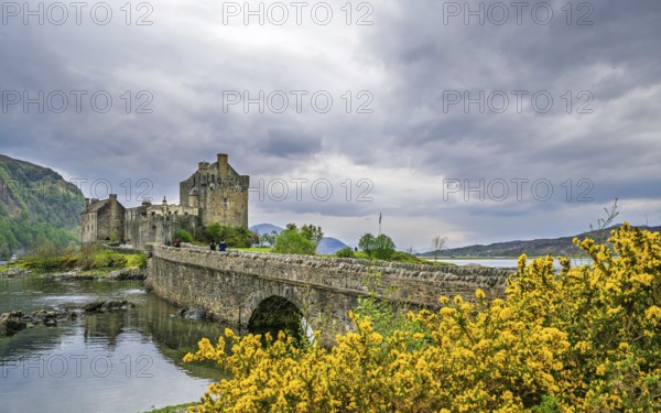 Eilean Donan Castle, Loch Duich, Isle of Skye, Highlands, Scotland, UK