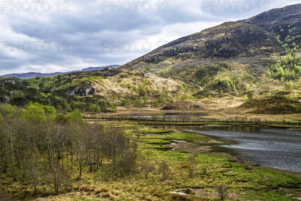 Loch Shiel, Glenfinnan Viaduct, River Finnan, West Highland, Scotland, United Kingdom