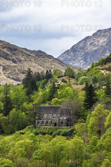 Loch Shiel, Glenfinnan Viaduct, River Finnan, West Highland, Scotland, United Kingdom