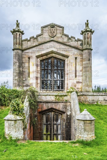 St Michael Church and Cemetery, Lowther Castle and Gardens, Lowther, Cumbria, England, United Kingdom