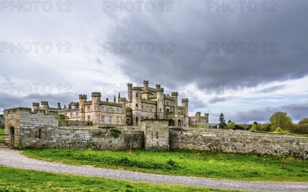 Ruins of Lowther Castle and Gardens, Lowther, Cumbria, England, United Kingdom