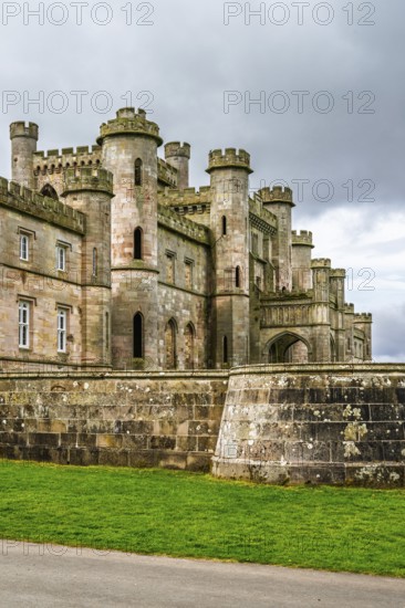 Ruins of Lowther Castle and Gardens, Lowther, Cumbria, England, United Kingdom