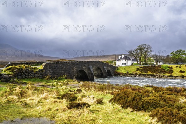 Sligachan Old Bridge, Isle of Skye, Scotland, UK