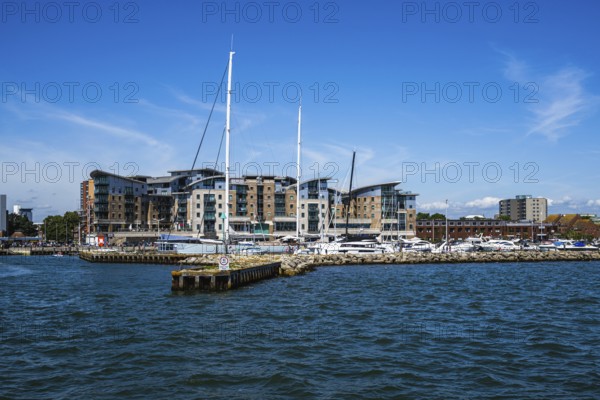 Marina in Poole, Dorset, England, United Kingdom