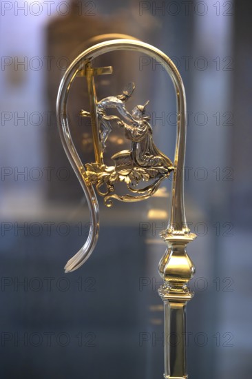 Staff of Abbot Sebastian Lutz, 1547-1560, Bebenhausen Monastery, Bebenhausen district of Tübingen, Baden-Württemberg, Germany