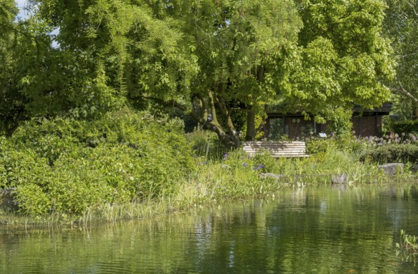 District educational garden, Burgsteinfurt, Münsterland, North Rhine-Westphalia, Germany