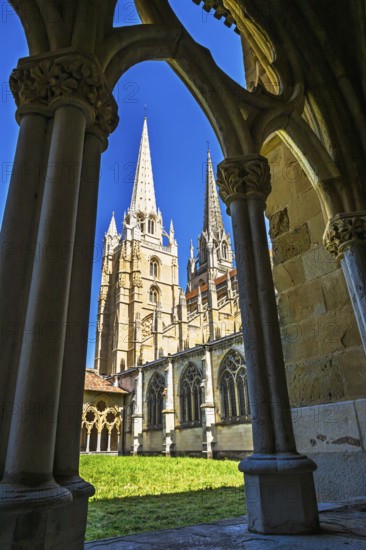 Cathedrale Sainte-Marie in Bayonne, Basque Country, Southwest France