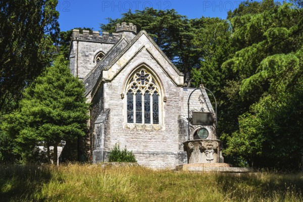 Church on Brownsea Island, Poole, Dorset, England, United Kingdom