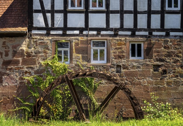 The old castle mill in Büdingen, Hesse, Germany