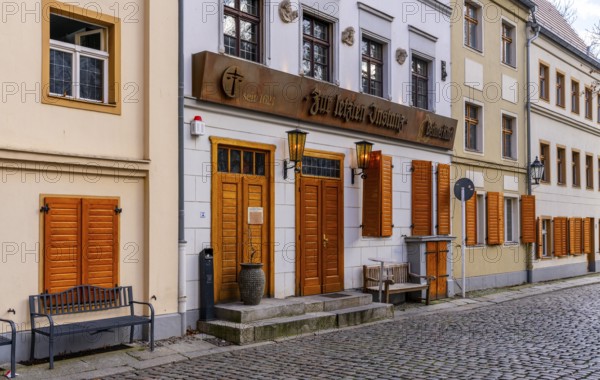 Historic houses in the monastery quarter, Waisenstraße, . Berlin, Germany