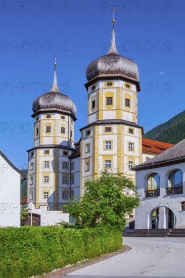 Collegiate church of the Cistercian abbey Stift Stams, Stams, Inntal, Tyrol, Austria