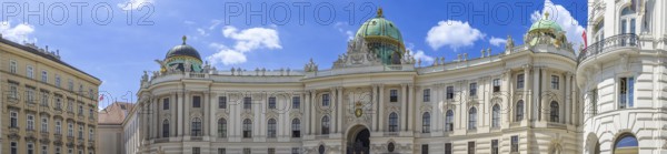 Austria St. Michael Wing of Hofburg, imperial palace of the Habsburg dynasty in Vienna