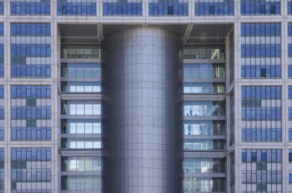 Israel, Tel Aviv financial business district skyline with shopping malls and high tech offices