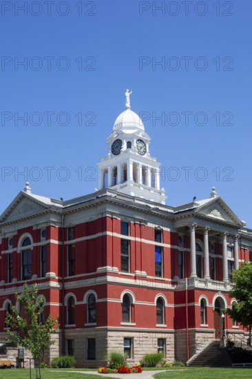 Charlotte, Michigan - The Courthouse Square Museum. Opened in 1885, the building housed the Eaton County courthouse until 1976. Since 1993 it has been a museum devoted to the history of Eaton County
