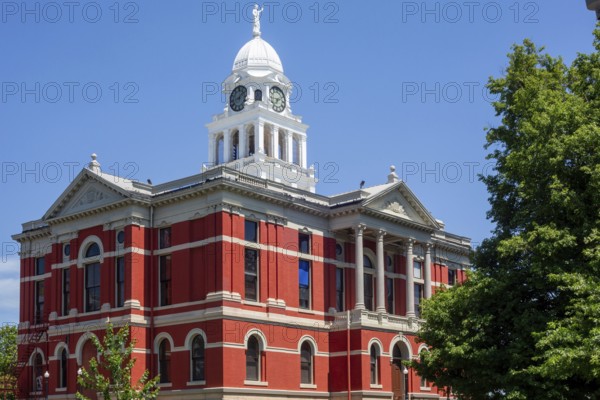 Charlotte, Michigan - The Courthouse Square Museum. Opened in 1885, the building housed the Eaton County courthouse until 1976. Since 1993 it has been a museum devoted to the history of Eaton County