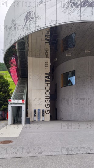 Giggijochtalbahn valley station, Sölden, Tyrol, Austria, for editorial use only