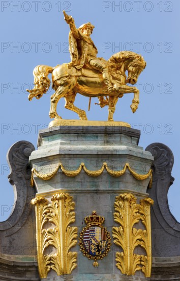 Baroque Guild House of Brewers, Maison des Brasseur, or even The Golden Tree, de Gulden Boom, L'Arbre d'Or, Brewery Museum at the Grand Palace, Brussels, Belgium