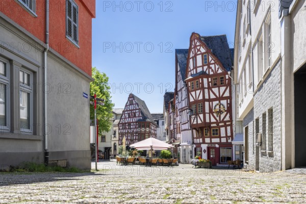 Old historical town of Limburg, Cathedral diocese City, Landkreises Limburg-Weilburg, Hessen, Germany