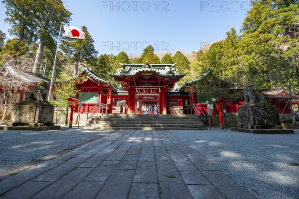 Shinto Shrine, Hakone Shrine, Hakone, Japan