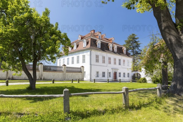 Zinzendorf Castle and Estate in Berthelsdorf, Herrnhut, Upper Lusatia, Saxony, Germany