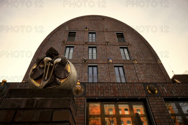 Villa Visconti, also House of Heads, Bietigheim-Bissingen, Baden-Württemberg, Germany