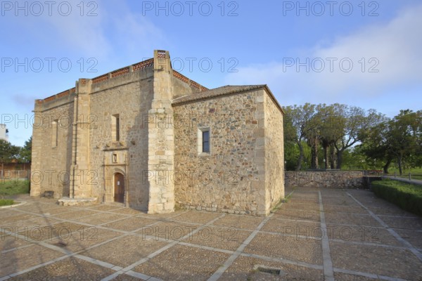 Gothic building Ermita de nuestra senora de la antigua, Badajoz, Extremadura, Spain