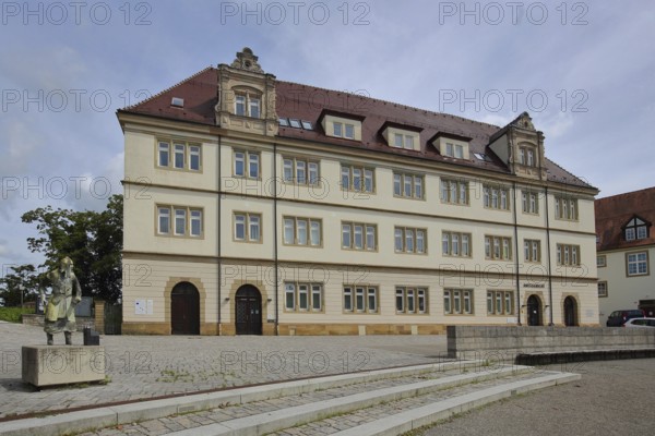 Baroque district court built in 1628 - ducal castle and former monastery court, Backnang, Baden-Württemberg, Germany