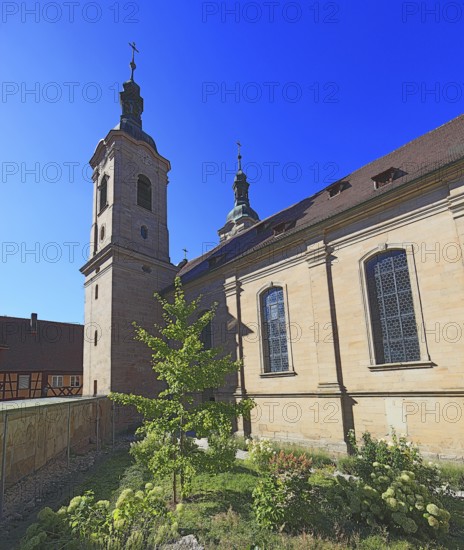 Collegiate church Sankt Nikolaus, Stadt Spalt, Landkreis Roth, Middle Franconia, Germany