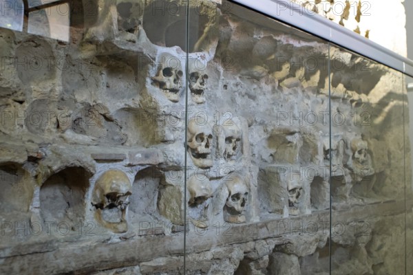 Skull in the Skull Tower or Cele Kula, Niš, Serbia