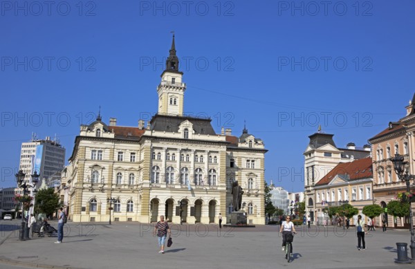 Freedom Square Town Hall, Old Town, Novi Sad, Vojvodina Province, Serbia