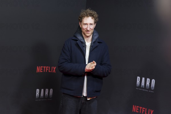 Louis Klamroth at the premiere of the Netflix film Babo in the Astor Film Lounge Berlin on 24.10.2025