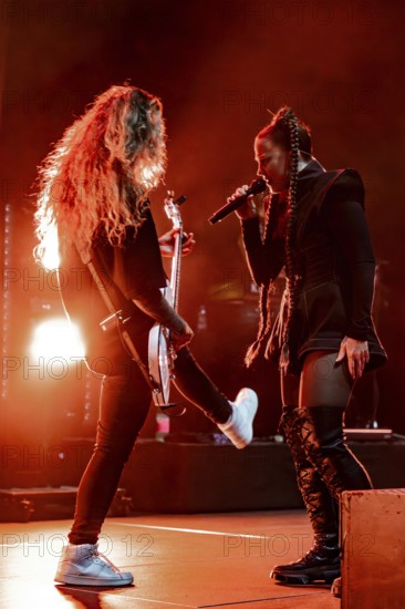 LaFee (real name: Christina Klein) live on Shadow & Light Tour 2025 at Berlin's Tempodrom on 26.10.2025