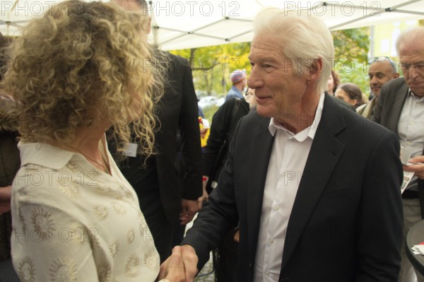 Richard Gere (International Chairman of the International Campaign for Tibet), arriving for the Snow Lion Human Rights Prize, Umweltforum Berlin, Berlin, 25.10.2025