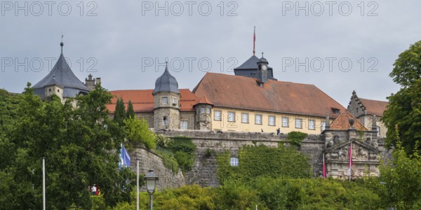 Rosenberg Fortress, Obere Altstadt, Kronach, Upper Franconia, Franconia, Bavaria, Germany