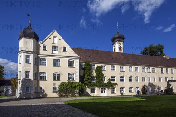 Castle in Isny, Allgäu, Baden-Württemberg, Germany