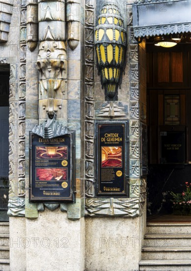 Tuschinski Theatre, Pathé Tuschinski, traditional 1920s Art Deco style cinema, Reguliersbreestraat, Amsterdam, Netherlands
