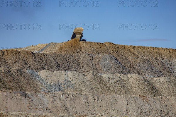 Round Mountain, Nevada - The Round Mountain Gold Mine, an open pit mine operated by Kinross Gold