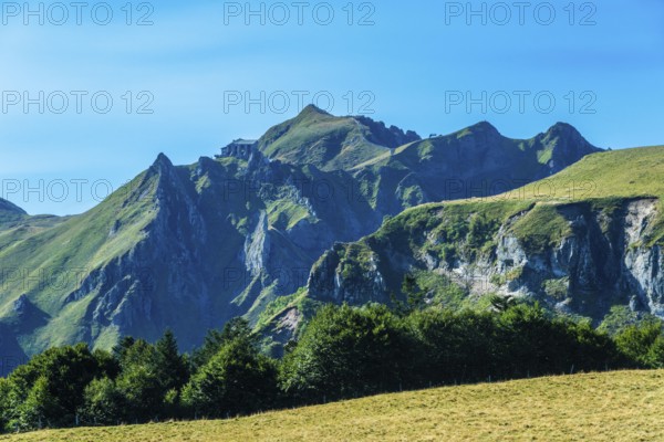 Auvergne Volcanoes Regional Park. The Puy de Sancy . Puy de Dome. Auvergne Rhone Alpes. France