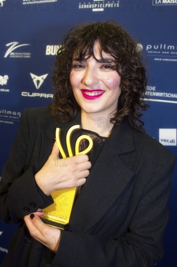 Seyneb Saleh - Award Winner Episodic Role in Uncivillised - Nine Eleven, DEUTSCHER SCHAUSPIELPREIS 2025, Red Carpet at PULLMAN BERLIN SCHWEIZERHOF, Berlin, 09.10.2025