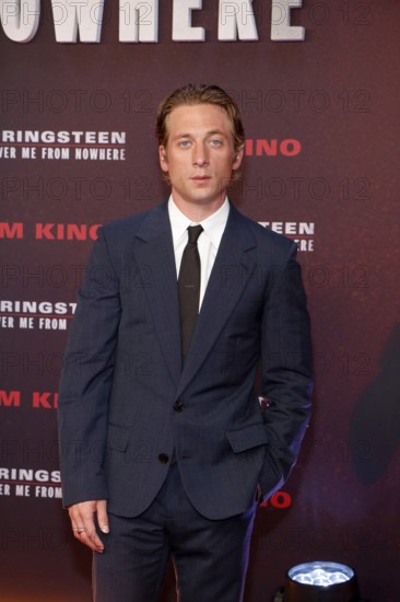 Jeremy Allen White at the premiere of the cinema film 'Springsteen: Deliver Me From Nowhere' at the Zoo Palast. Berlin, 08.10.2025