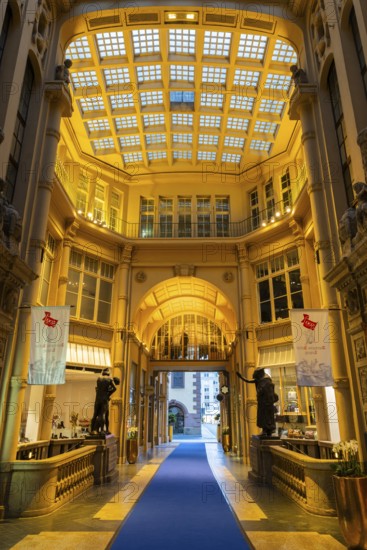 Mädler Passage, shopping arcade, Leipzig, Saxony, Germany